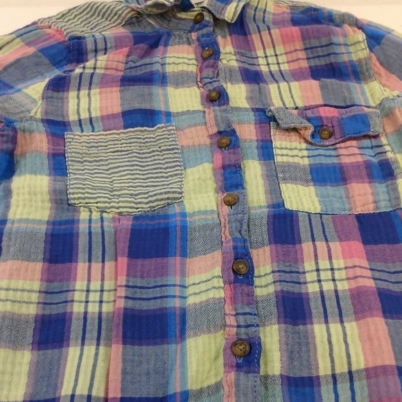 L.O.G.G by H&M Button Down Flannel Size 4 - Picture 5 of 10